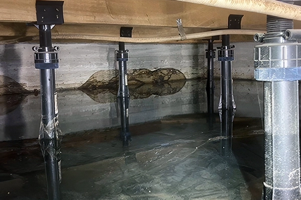 マンションでの水害復旧